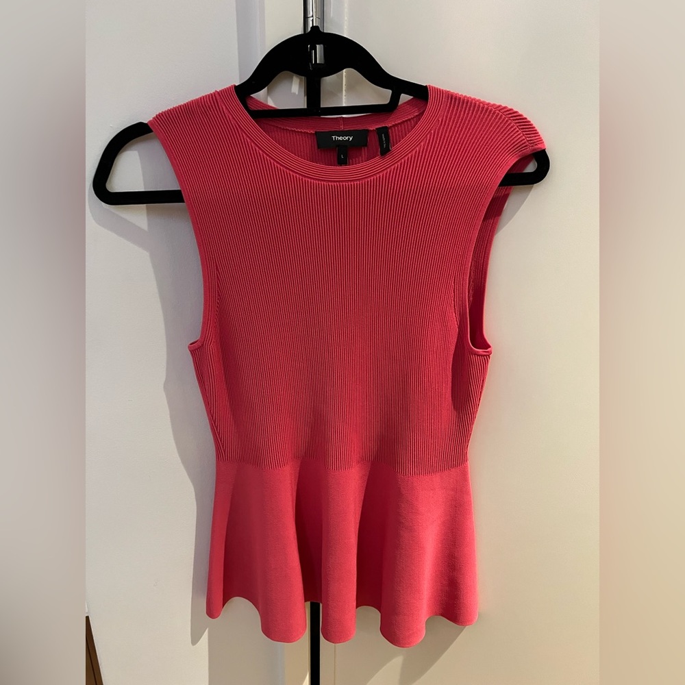 Theory peplum shirt